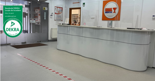 GRAL Medical - prima clinică care certifică locaţiile pentru măsurile anti-COVID