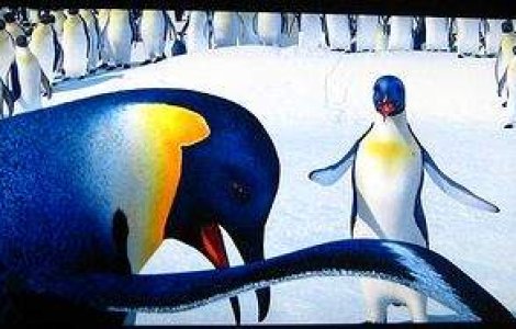 Matt Damon si Brad Pitt in Happy Feet 2