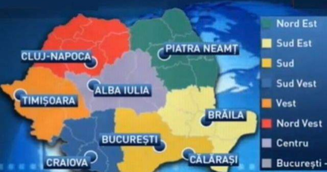 REGIONALIZARE: Ce capitale de regiuni vor romanii?