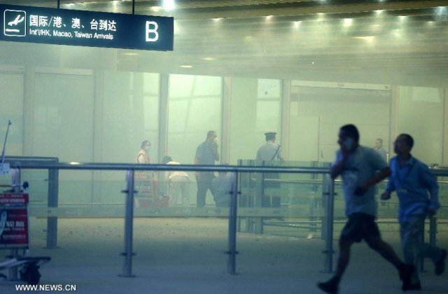 Atentat cu bomba pe aeroportul international din Beijing