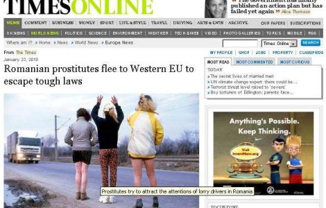 Romania, "primul exportator de prostitutie" sau tara traficului de fiinte umane?