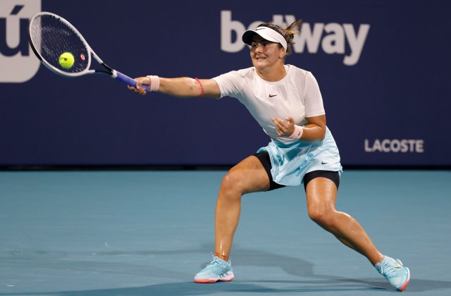 Tenismena Bianca Andreescu s-a calificat &icirc;n sferturi la Miami Open (WTA)