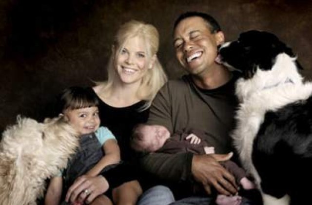 L-a iertat: Sotia lui Tiger Woods s-a intors acasa