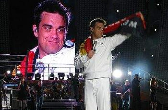 Robbie Williams, concert in Romania?