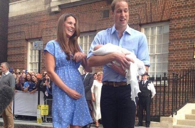 Bebelusul regal a facut cunostinta cu lumea: Primele imagini cu fericita familie