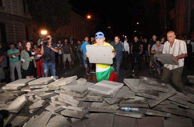 Proteste in Bulgaria: Aproximativ 20 de persoane ranite in confruntari