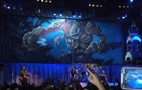 15.000 de spectatori la concertul Iron Maiden din Bucuresti