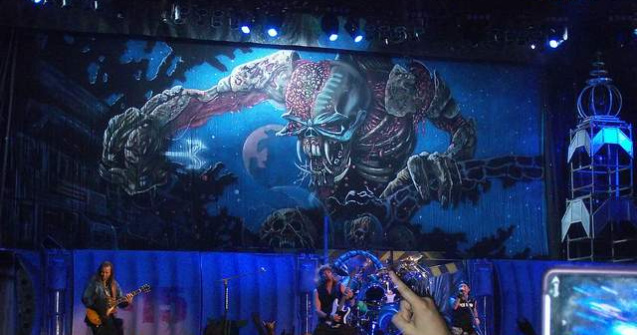 15.000 de spectatori la concertul Iron Maiden din Bucuresti