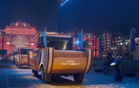 VIDEO Parada de Aur a Faraonilor: 22 de mumii au defilat pe străzile din Cairo