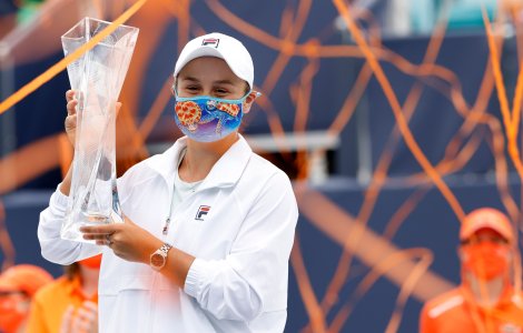 Ashleigh Barty este câştigătoarea turneului de tenis WTA 2021 de la Miami