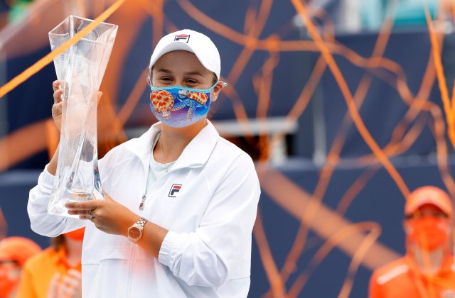 Ashleigh Barty este câştigătoarea ediţiei 2021 a turneului de tenis WTA de la Miami