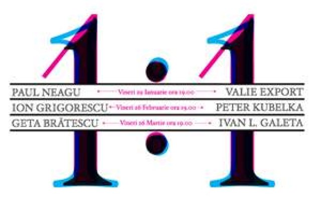 1:1, intalnire cu activitatea remarcabila a unor artisti romani si straini