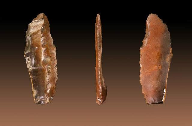 O unealta din silex, de 1,4 mil. de ani, descoperita in Spania