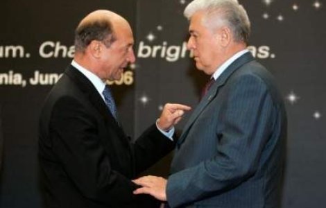 Voronin: Romania a fost acceptata in UE doar pentru ca a acceptat doua baze americane