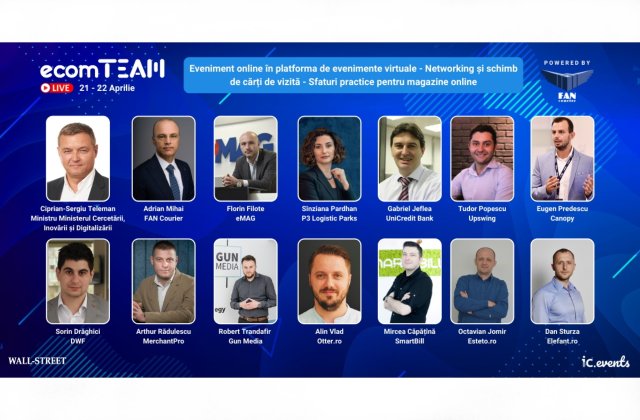 Ultimele zile de înscrieri la ecomTEAM 2021: peste 20 de speakeri confirmați și 5 workshop-uri gratuite pentru eCommerce
