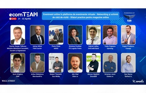 Ultimele zile de înscrieri la ecomTEAM 2021: peste 20 de speakeri confirmați