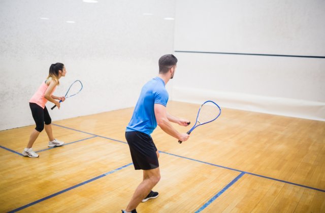 Vasile Hapun şi Nicoleta Ştefan, campioni naționali la squash