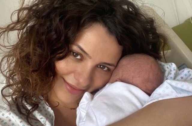 Like Creața, prima plimbare cu fetița sa. Cât de bine arată vedeta la o lună de la naștere