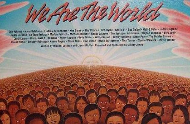 Vedetele canta  "We are the World" pentru Haiti