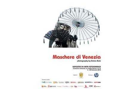 Masti venetiene in expozitia de fotografie Maschere di Venezia