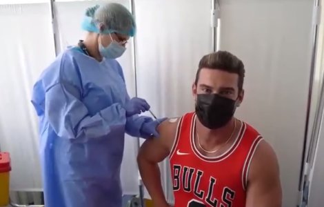 Dorian Popa s-a vaccinat anti-COVID. „Acest vaccin ne va aduce la normalitate”