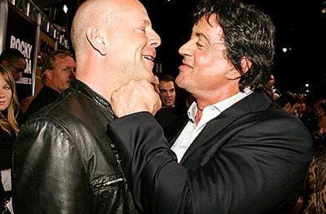 Sylvester Stallone: Bruce Willis este lacom si lenes