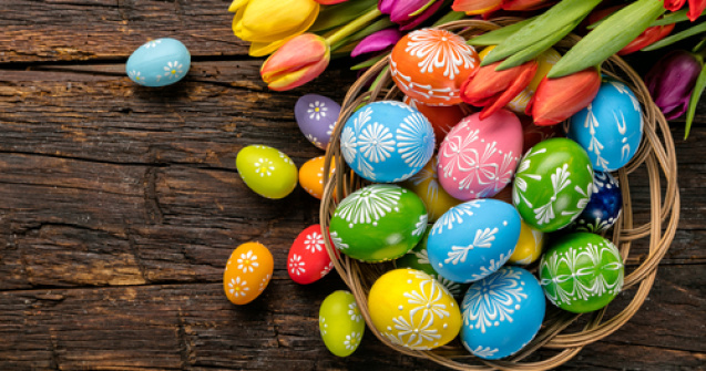  Top  Ouă de Paște colorate natural: 4 modalități de a vopsi ouăle