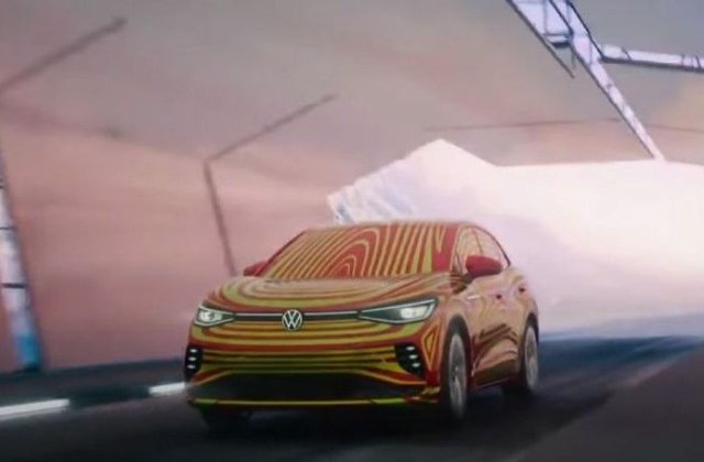 Noul ID.5 apare într-un teaser publicat de Volkswagen. Varianta coupe a lui ID.4 va avea și versiune GTX