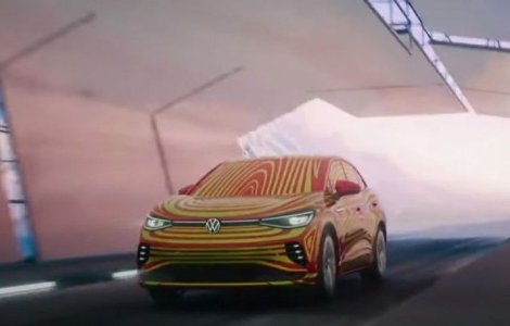 Noul ID.5 apare într-un teaser publicat de Volkswagen