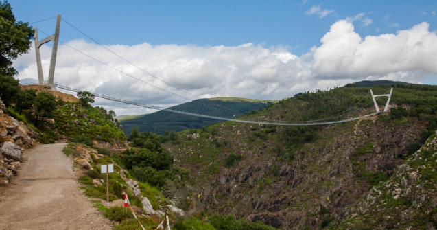 Portugalia: A fost inaugurat cel mai lung pod pietonal