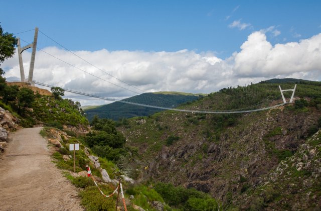 Portugalia: A fost inaugurat cel mai lung pod pietonal