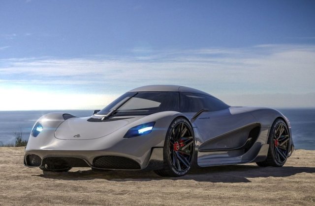 Britanicii lucrează la un hypercar cu 1.100 de cai putere, alimentat cu hidrogen