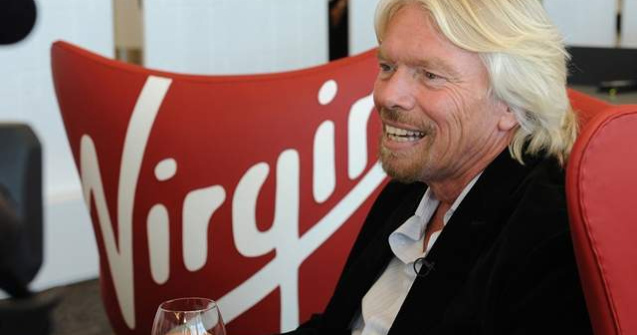 Richard Branson va organiza concerte la bordul avioanelor Virgin Atlantic