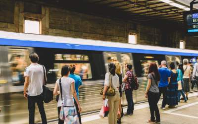 Stația de metrou Pipera, în...