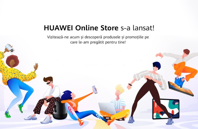 Huawei a lansat www.huaweistore.ro: vouchere de 6.000 de lei, premii și avantaje pentru clienții magazinului online