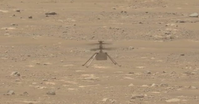 VIDEO Prima înregistrare audio a elicopterului Ingenuity ce a zburat pe Marte