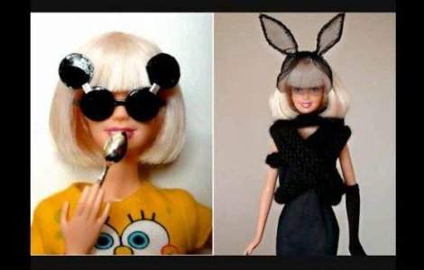  Video  Barbie in varianta Lady Gaga