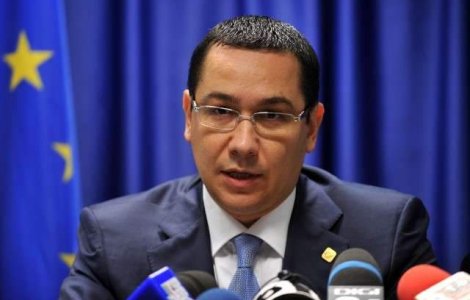 Ponta: Cotroceni nu mai exista ca Presedintie, e o echipa de campanie pentru Udrea