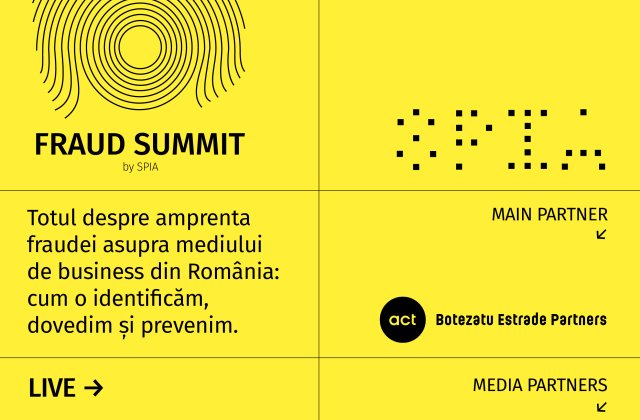 Cum combatem frauda &icirc;n mediul de business. Primul Summit antifraudă organizat din Rom&acirc;nia