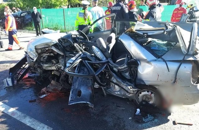 Carnagiu rutier pe DN1, la Nistorești: cinci oameni au murit, doi au fost răniți. Primele informații furnizate de Poliție