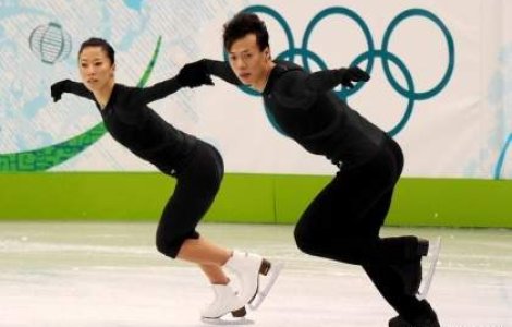 Patinaj artistic: China, la primul aur olimpic in proba de perechi