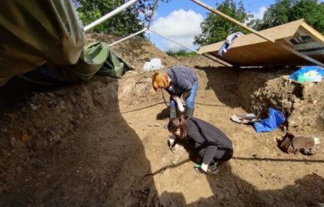 Descoperire istorică în România. Au fost găsite resturile funerare ale unui cavaler medieval de rang înalt