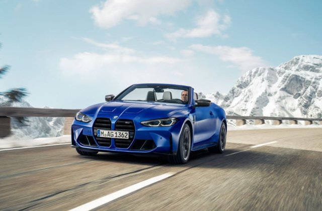 Noul BMW M4 Competition Cabriolet debutează cu tracțiune integrală și plafon soft-top