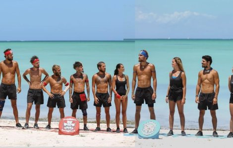 VIDEO Survivor România 2021, marea unificare. Cum au arătat Faimoșii și Războinicii la petrecere. Maria i-a lăsat fără glas pe colegi