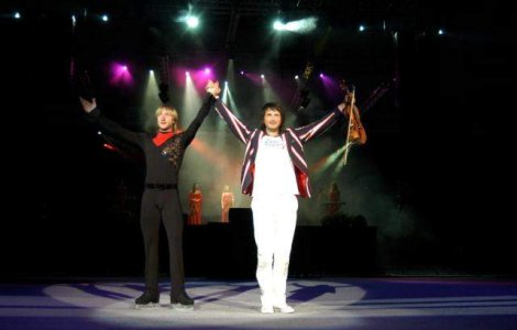 Plushenko va demonstra la Bucuresti cine este adevaratul campion olimpic