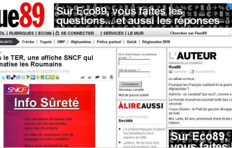 Mesaj transmis intr-un tren din Franta: Sporiti-va vigilenta, romanii fura!