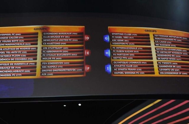 Europa League: Pandurii Tg. Jiu, in grupa E, cu Fiorentina, Dnepr si Pacos Ferreira