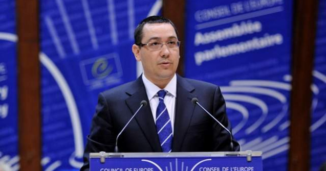 Ponta: Sa nu ai curaj sa spui pozitia Romaniei fata de Siria, semn de lasitate