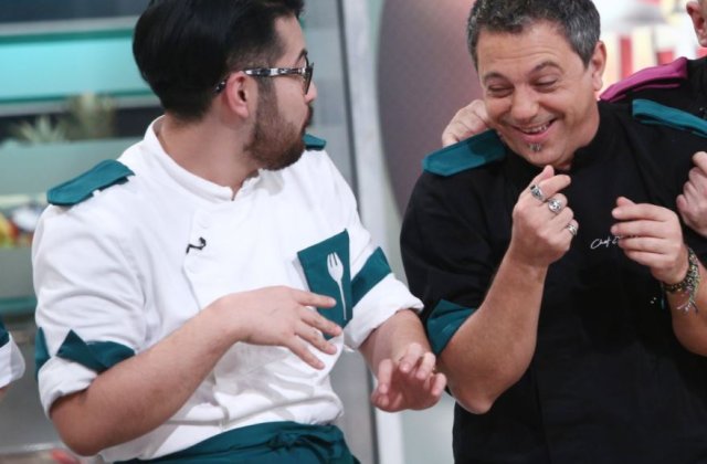 FOTO Riki de la Chefi la cuțite e cel mai mare fan al lui Sorin Bontea. Și l-a tatuat pe braț pentru a-i aminti de perioada trăită la Antena 1