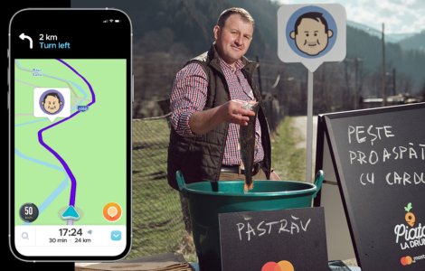 „Susținem producătorii locali marcați pe Waze cu Mastercard.”